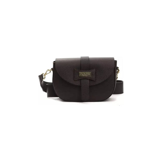Pompei Donatella | Brown Leather Crossbody Bag | McRichard Designer Brands