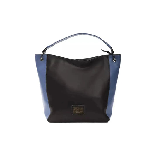 Pompei Donatella | Black Leather Shoulder Bag | McRichard Designer Brands