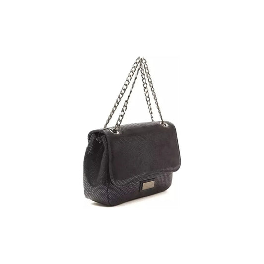 Pompei Donatella | Blue Leather Crossbody Bag | McRichard Designer Brands